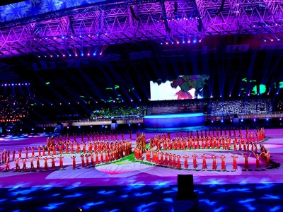 山東省運會開幕式好色先生TV下载APP廠家工程案例